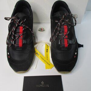 Moncler SEVENTY Low Top Black Sneakers Size41 Made In Italy